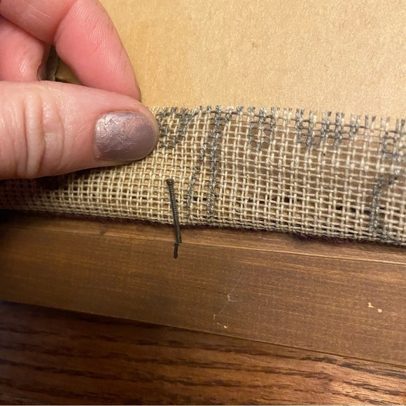 Vintage framed embroidered‎ wall art  work - Picture 7 of 15